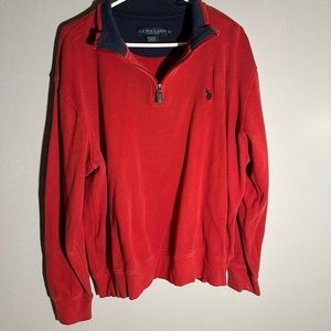 US polo assn quarter zip